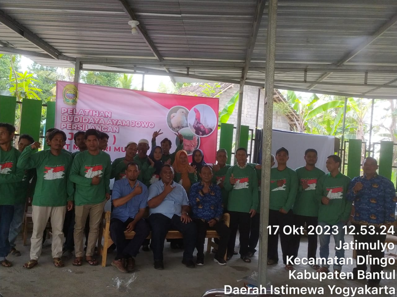 Pelatihan Budidaya Ternak Ayam Joper KT Mandiri Mulyo Dlingo